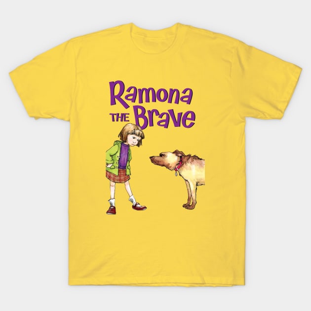 Ramona The Brave | Beverly Clearly T-Shirt by bubble_designer